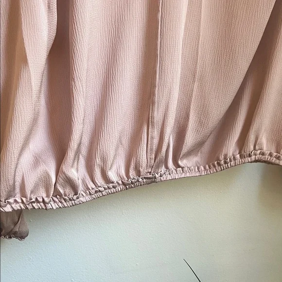 NWT  Max Studio Soft Pink Blouse - Picture 5 of 6